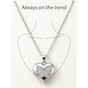 Photo Frame Silver Pendant