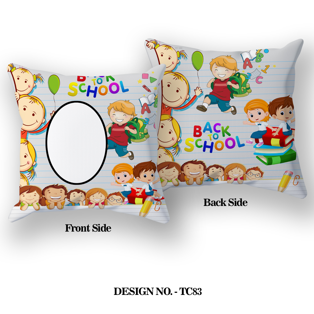 Back To School Printed Pillow TC083