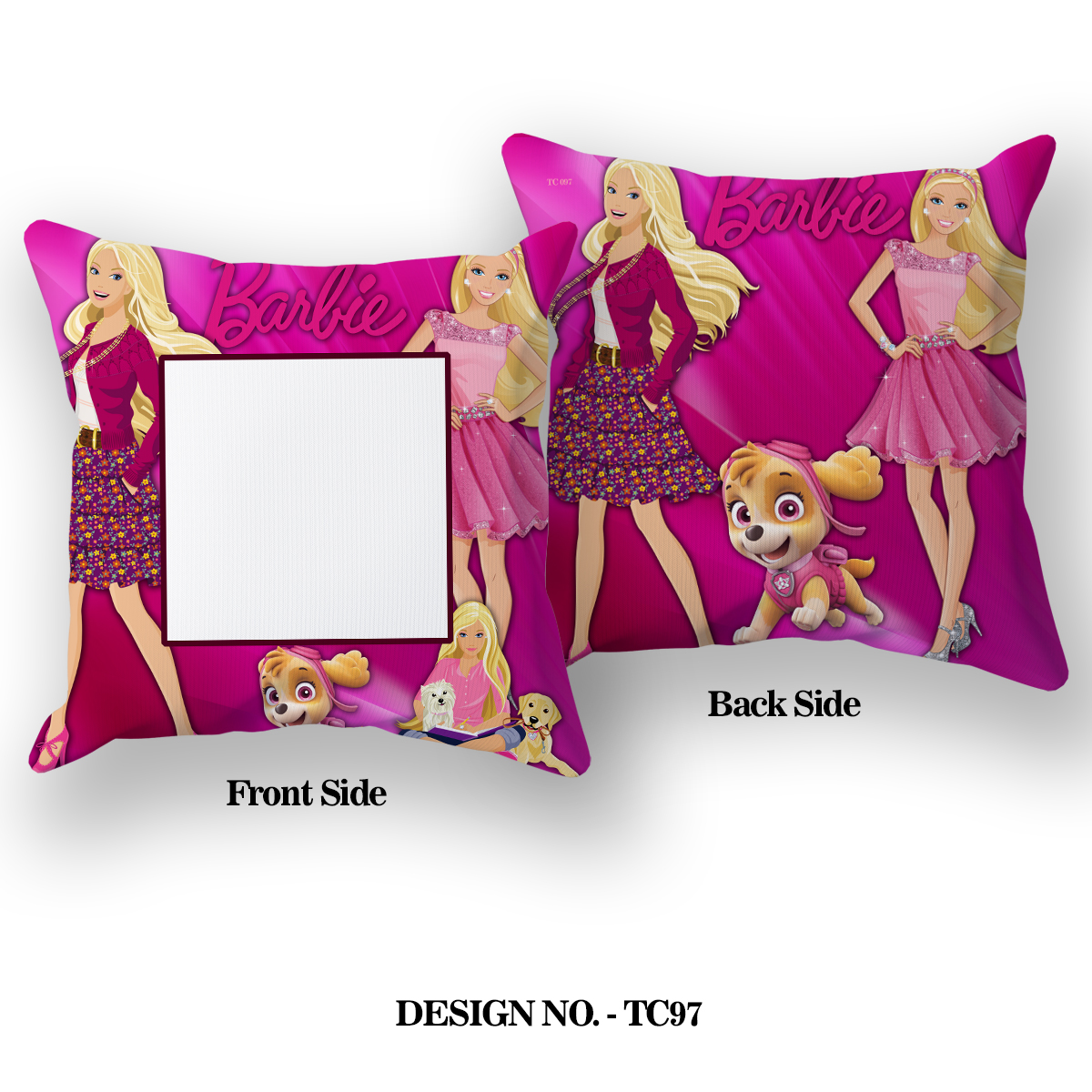 CARTOON Barbie Printed Pillow TC097