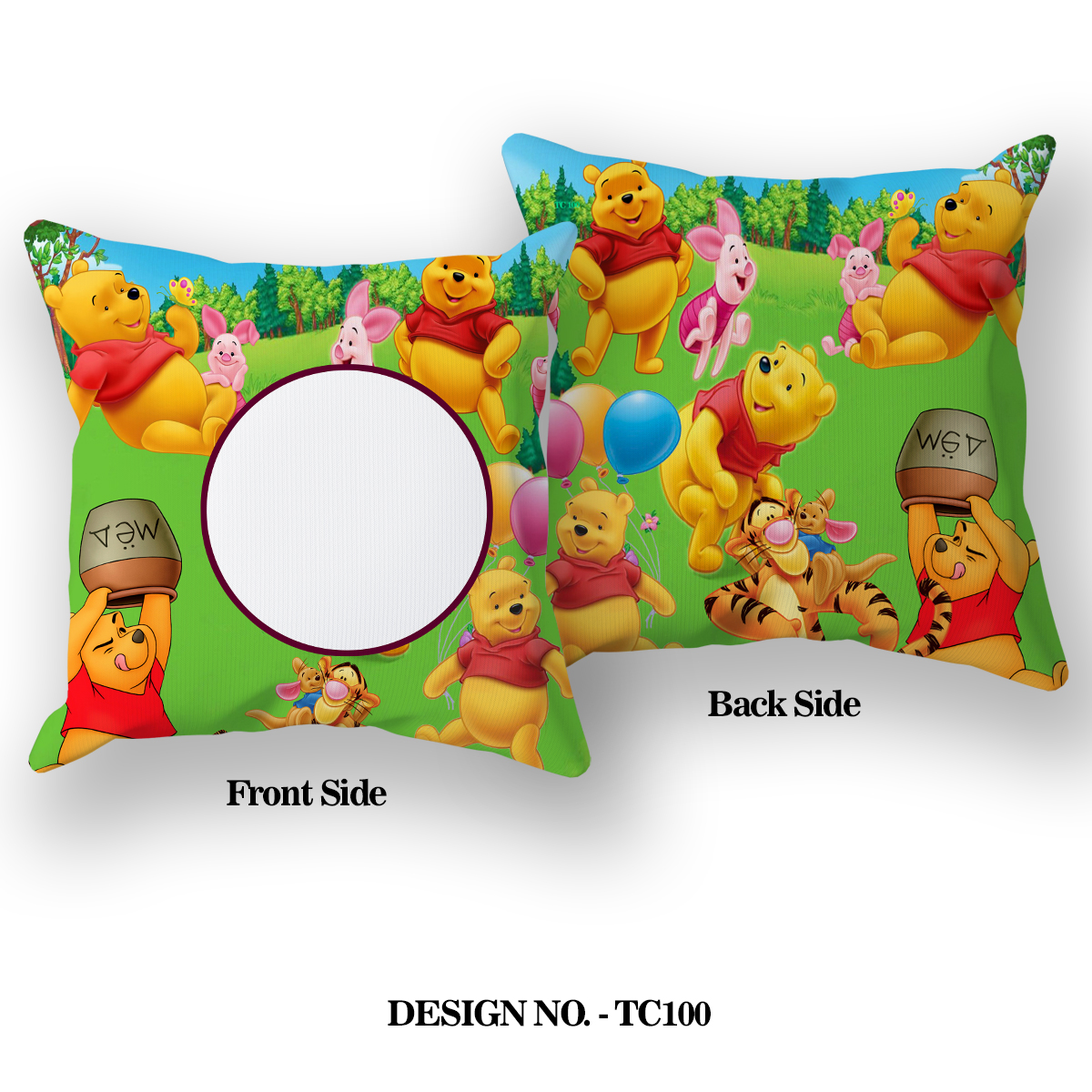 CARTOON Pooh Printed Pillow TC100