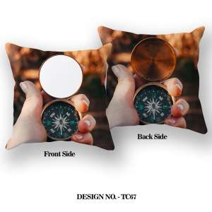 Compass Printed Pillow TC067