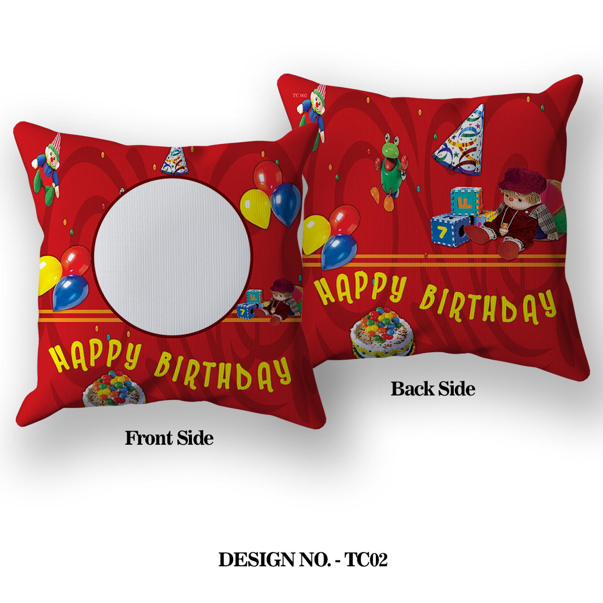 HAPPY BIRTHDAY Printed Pillow TC002