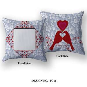 LOVE BIRDS Printed Pillow TC043