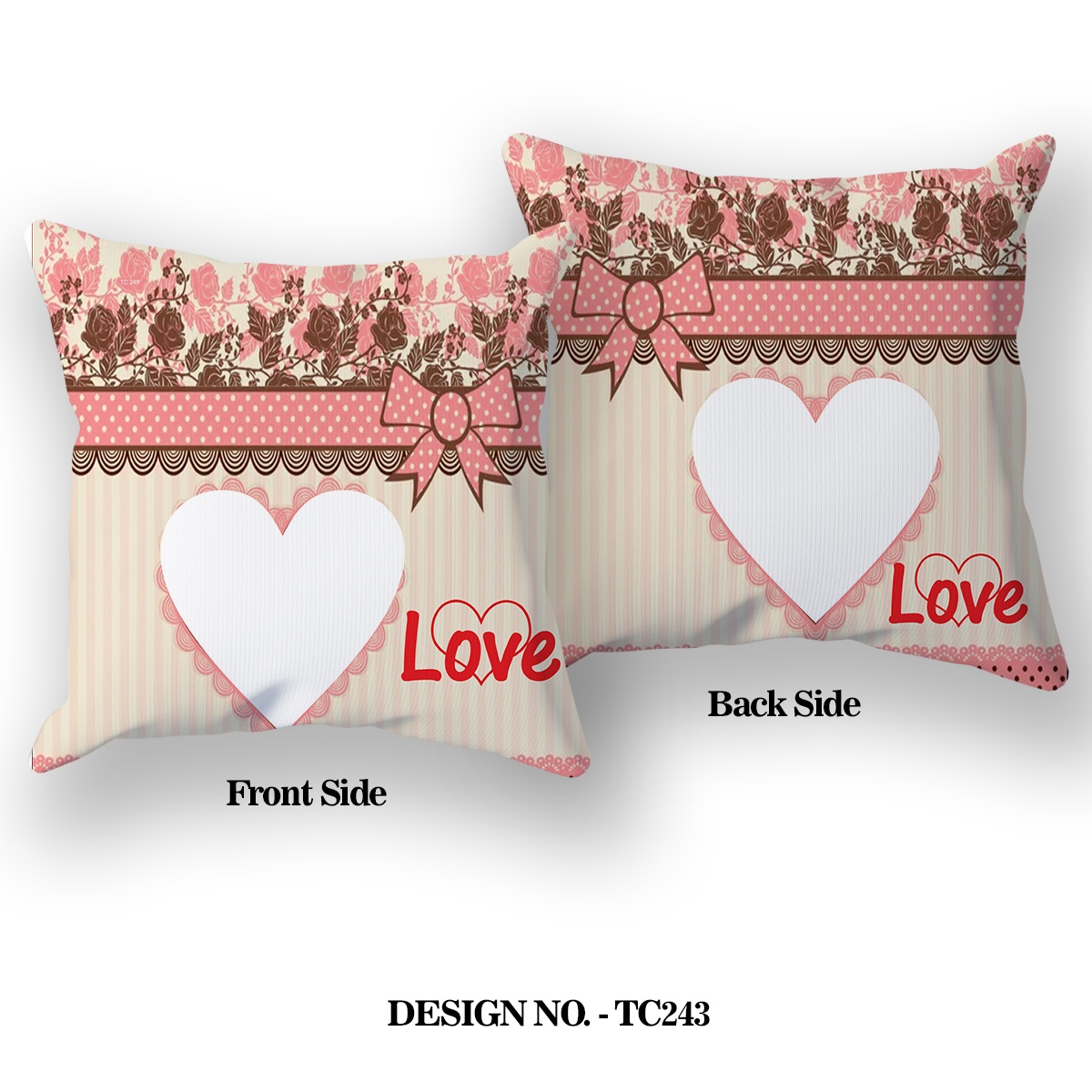 LOVE DESIGN Printed Pillow TC243