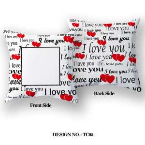 LOVE  I Love You Printed Pillow TC095