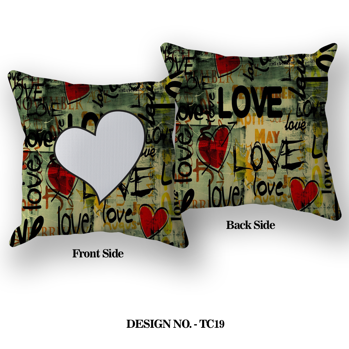 LOVE Printed Pillow TC019