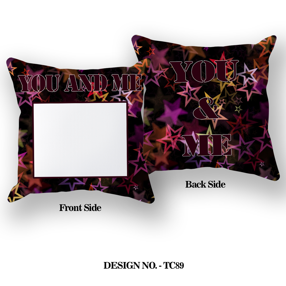 LOVE You and Me Printed Pillow TC089