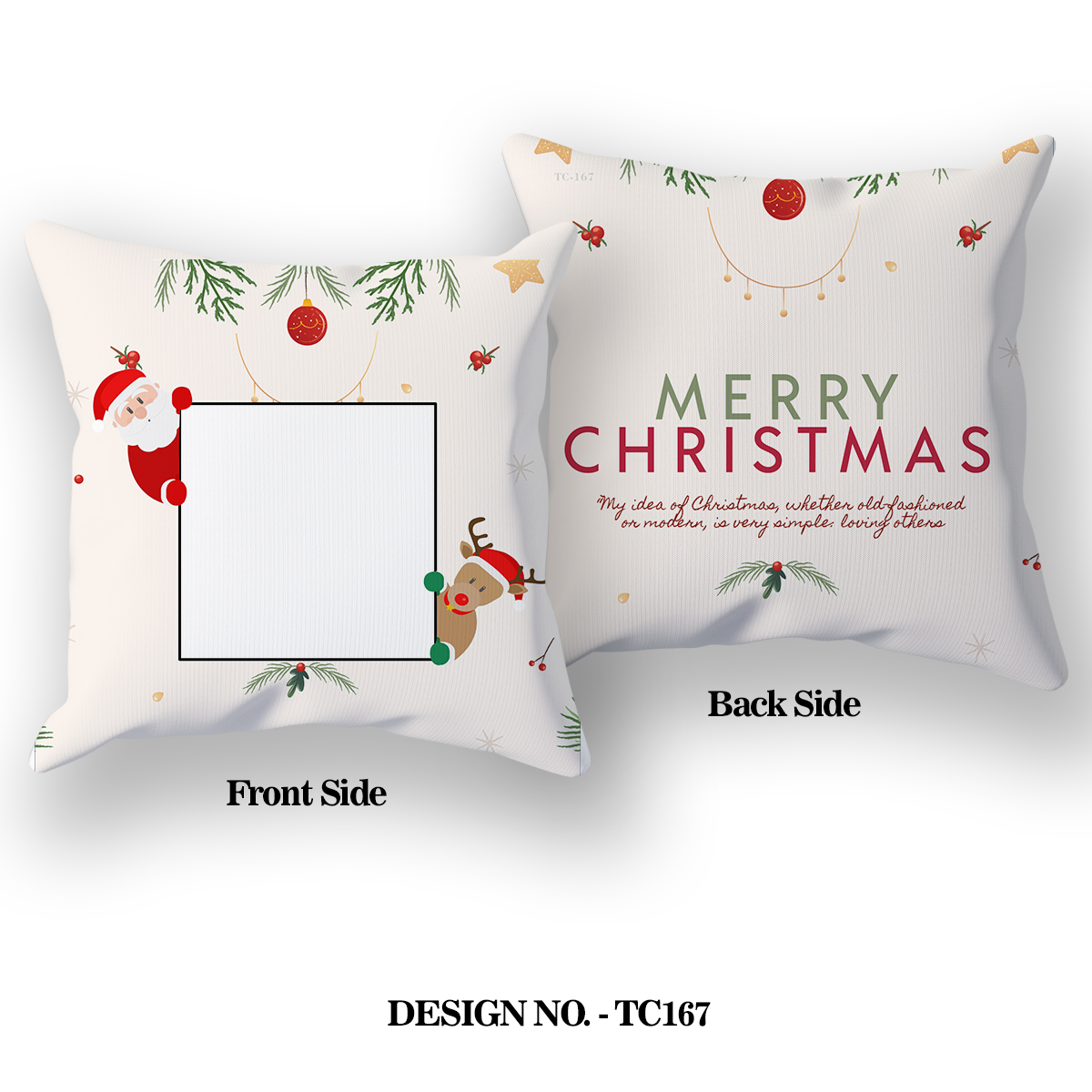 MERRY CHRISTMAS Pillow TC167