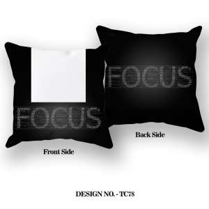 MOTIVATIONAL FOCUS Printed Pillow TC078