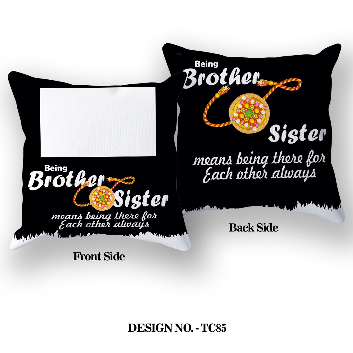 RAKSHA BANDHAN Printed Pillow TC085