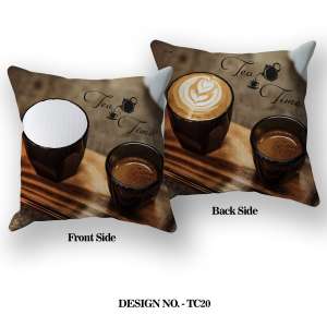 TEA TIME Printed Pillow TC020