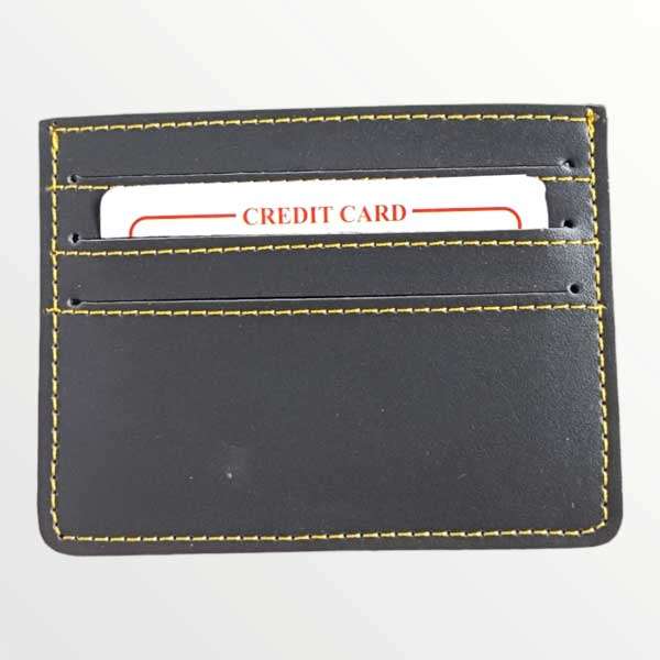 Card Holder Minimalistic Faux Leather
