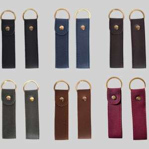 Keychain Imported Leather