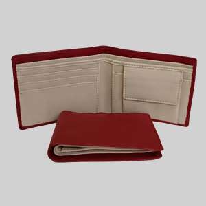 Men's Dual Color Leather Wallet