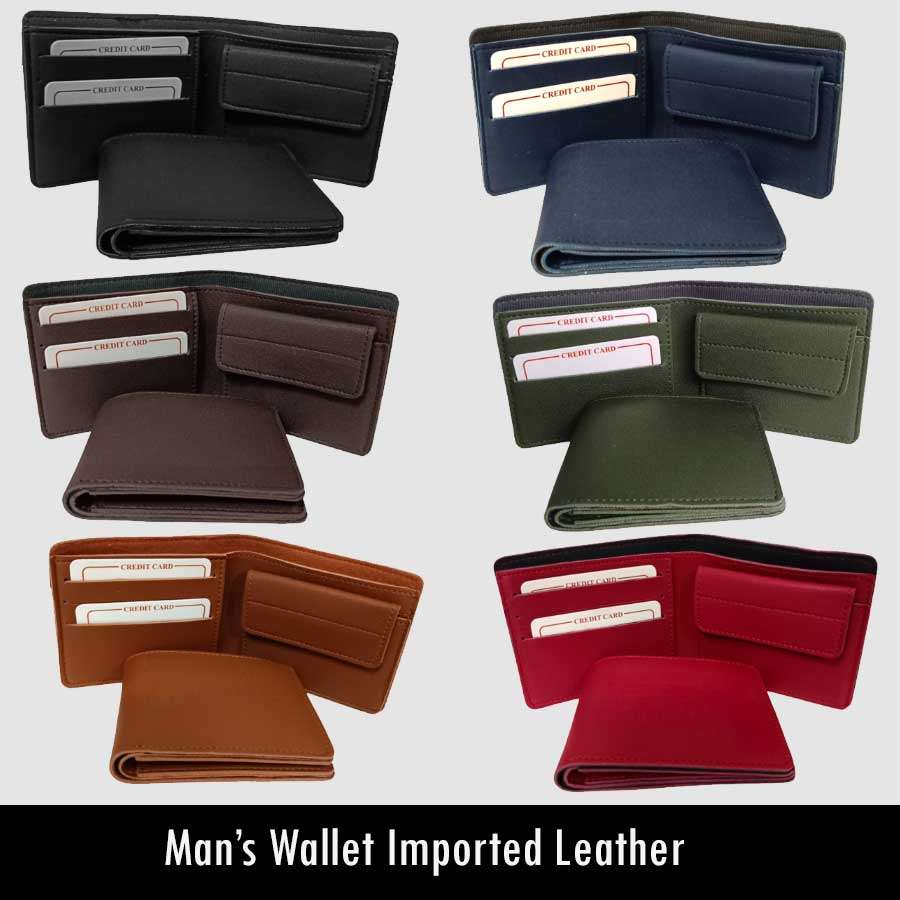 Men's Imported Leather Wallet