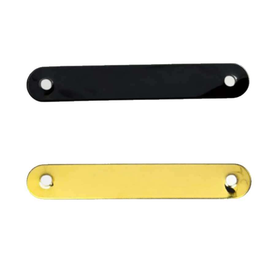 Metal Patti with hole for Leather Product