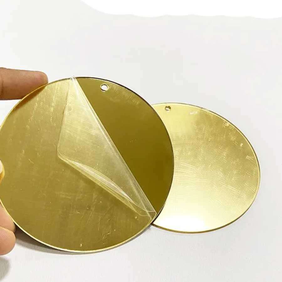 Golden Mirror Acrylic Sheet (170 x 300mm)